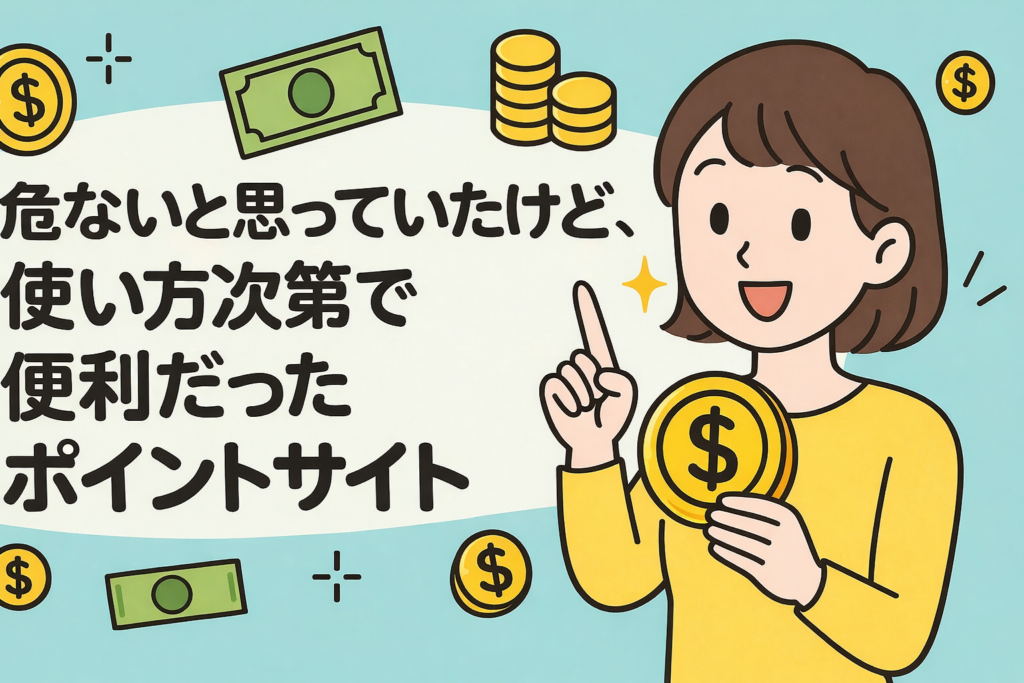 危ないと思っていたけど、使い方次第で便利だったポイントサイト