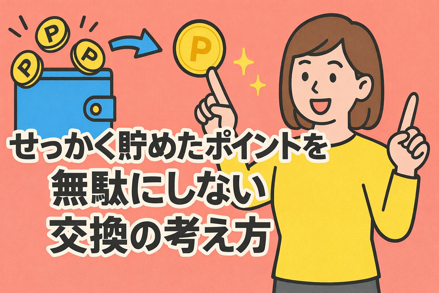 せっかく貯めたポイントを無駄にしない交換の考え方