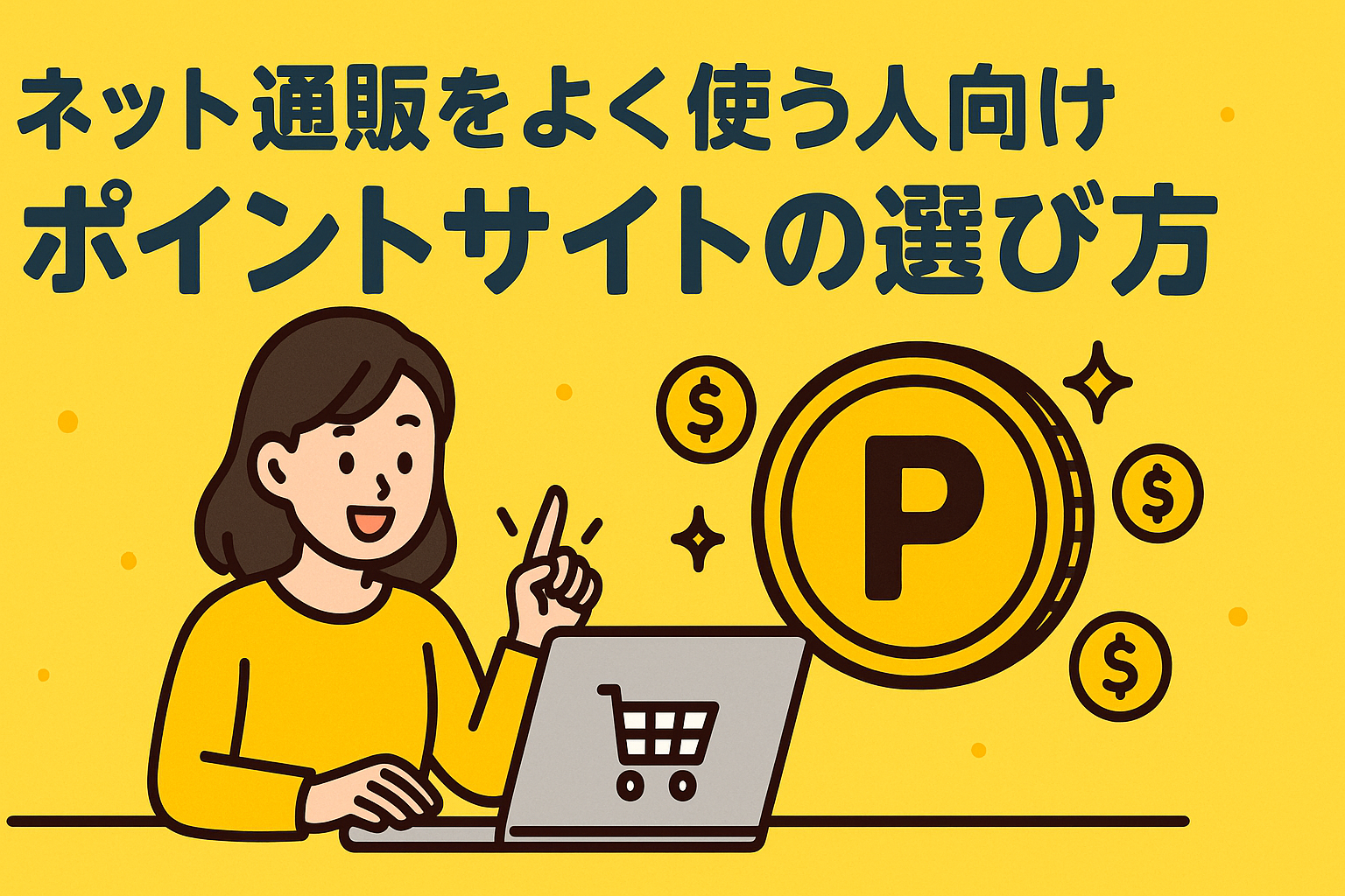 ネット通販をよく使う人向けポイントサイトの選び方