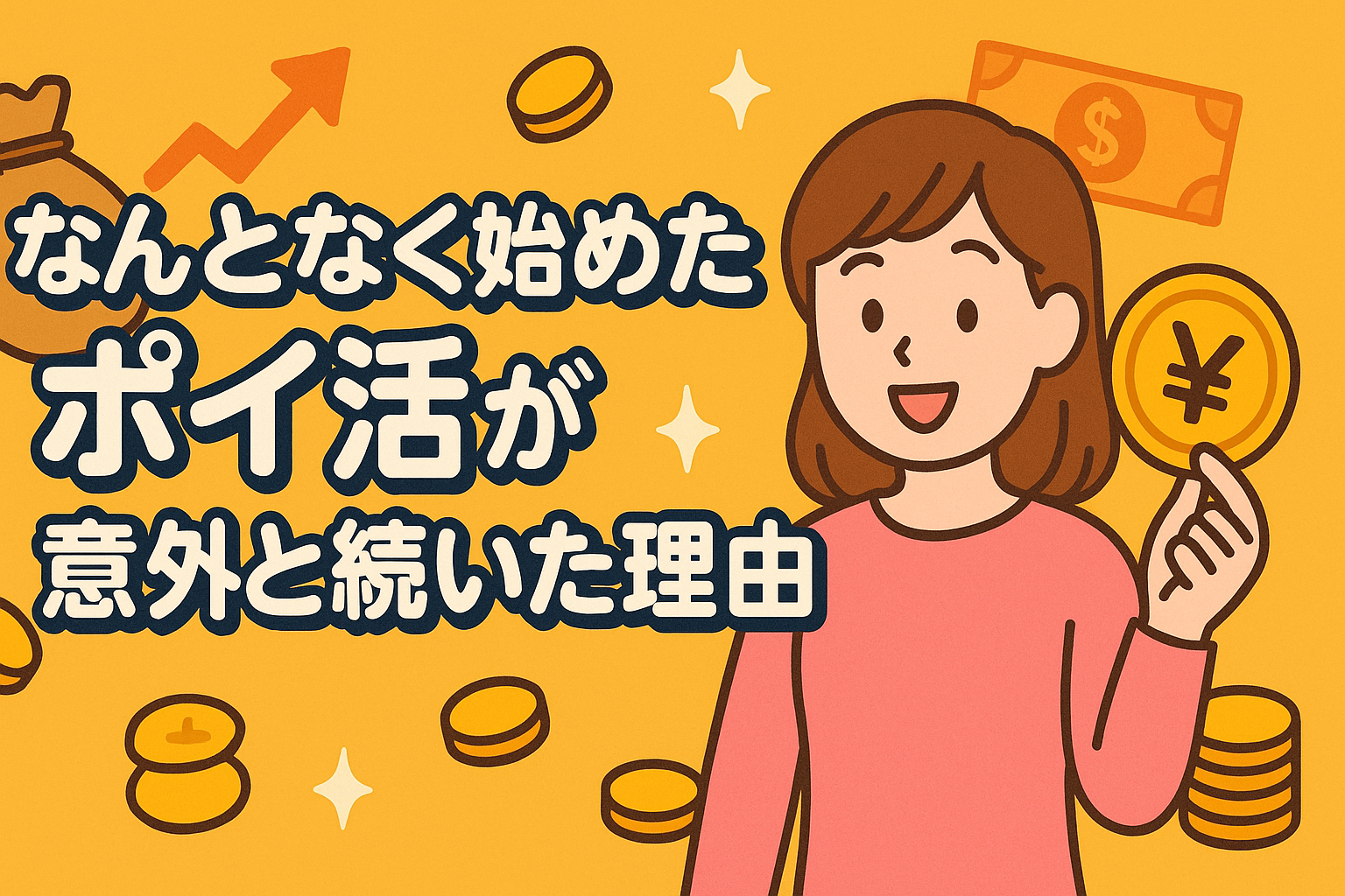 なんとなく始めたポイ活が意外と続いた理由