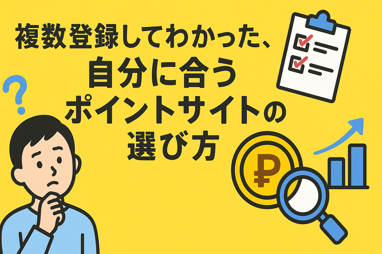 複数登録してわかった、自分に合うポイントサイトの選び方