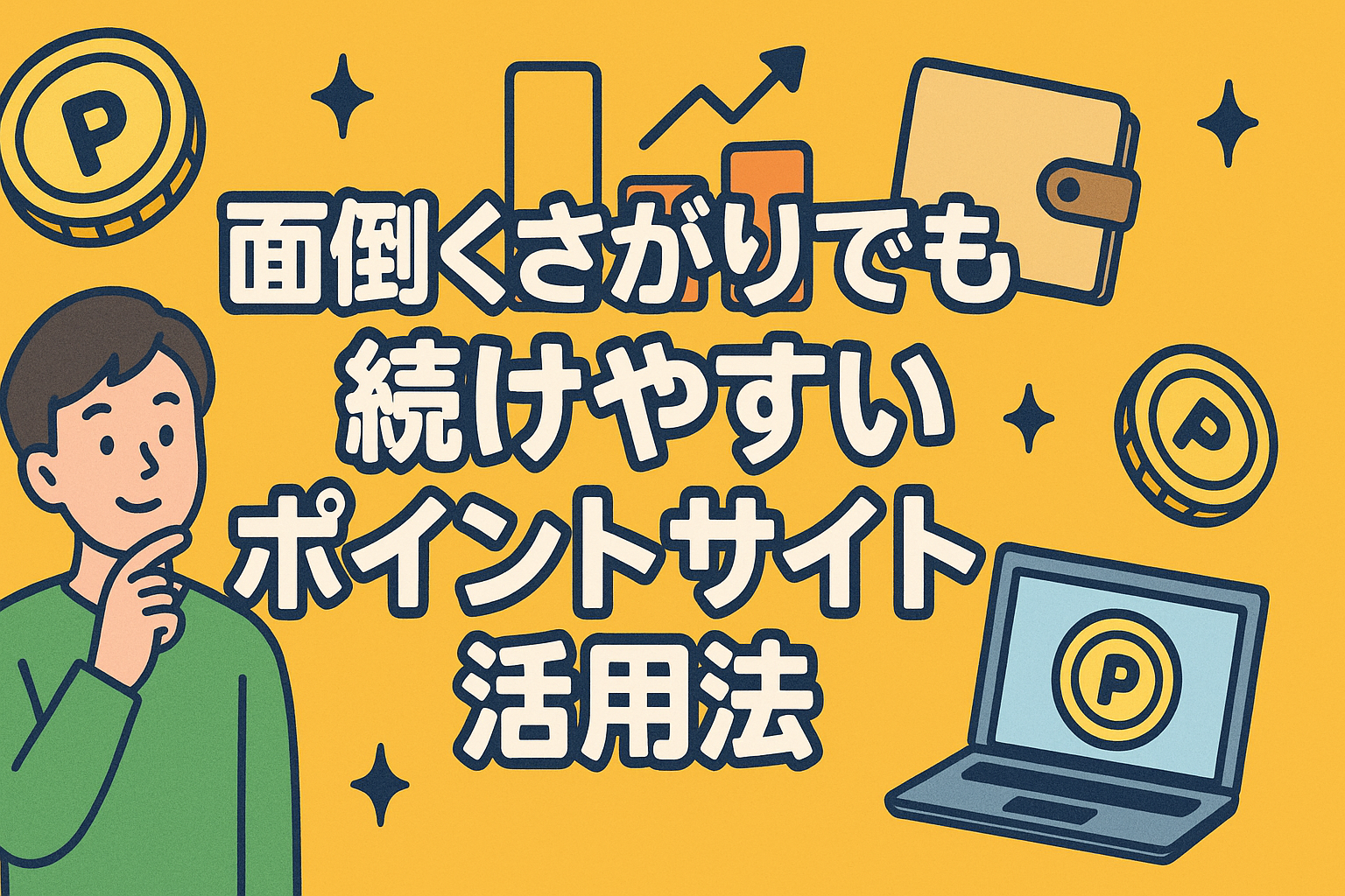 面倒くさがりでも続けやすいポイントサイト活用法