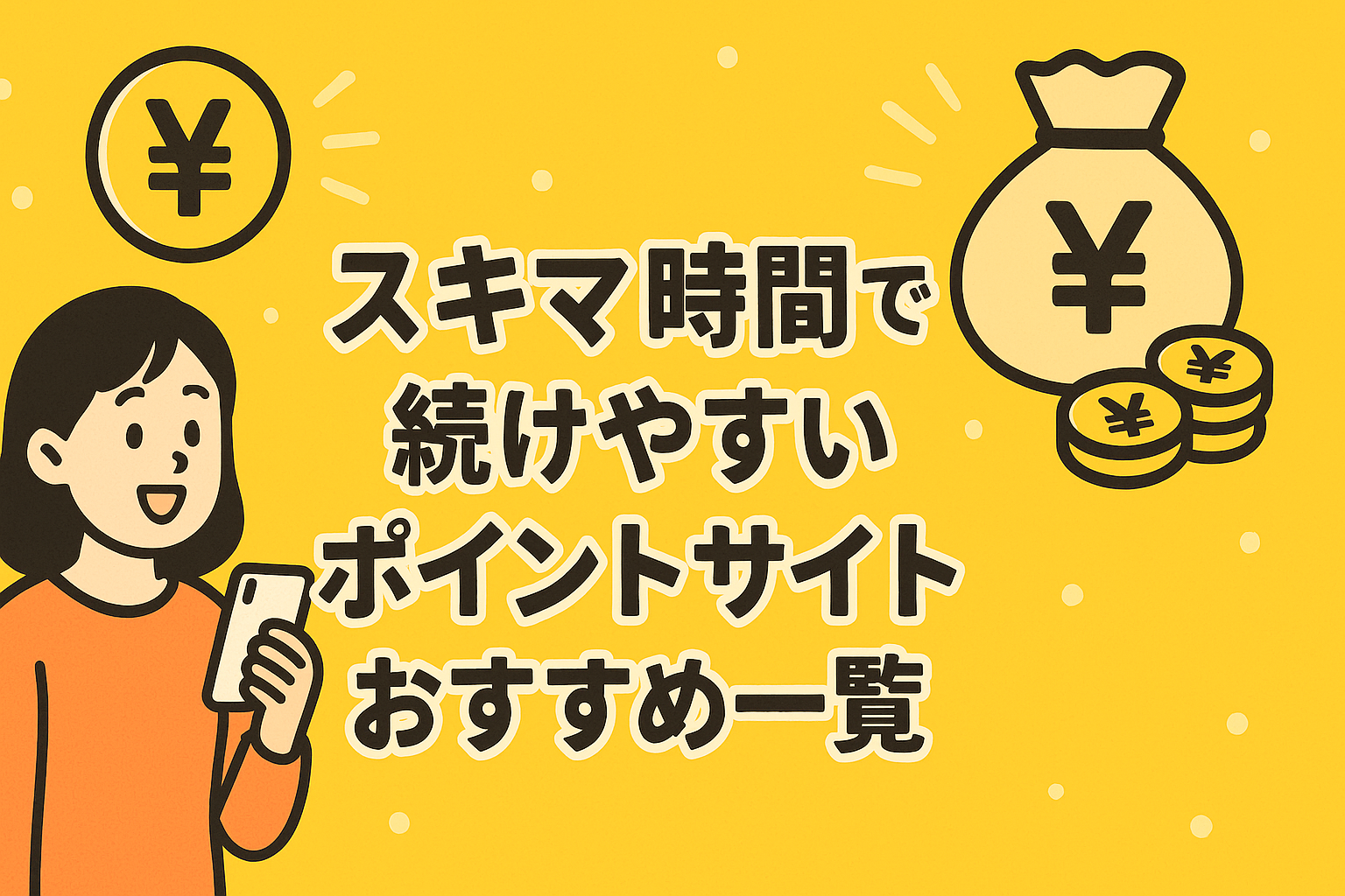 スキマ時間で続けやすいポイントサイトおすすめ一覧