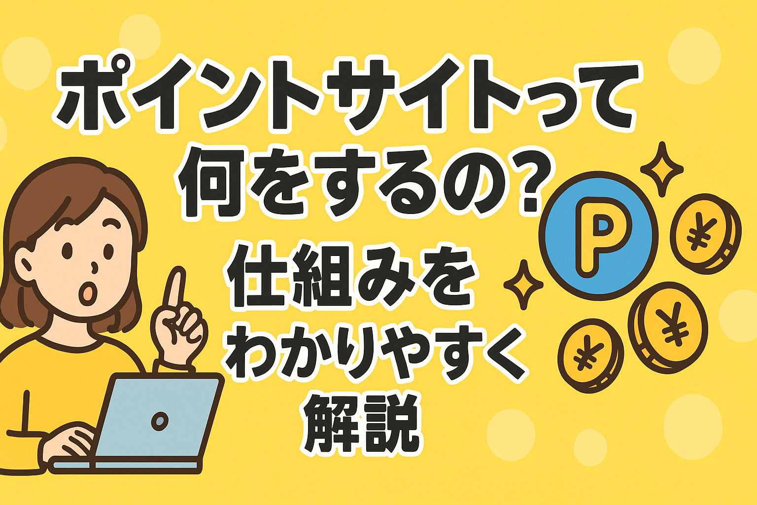 ポイントサイトって何をするの?仕組みをわかりやすく解説