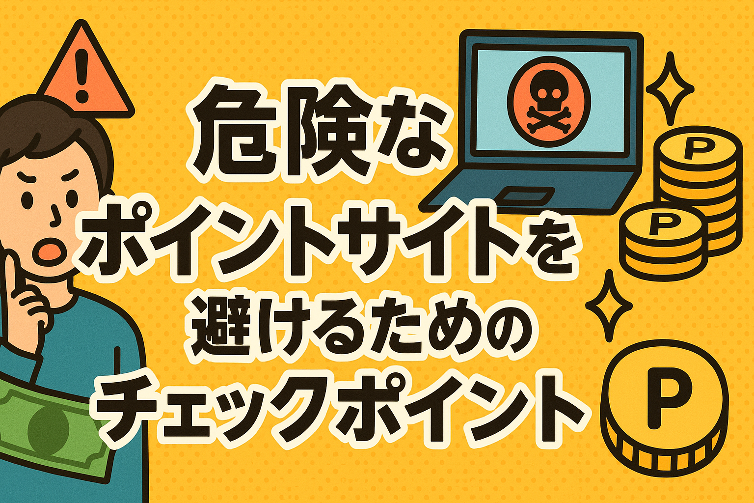 危険なポイントサイトを避けるためのチェックポイント