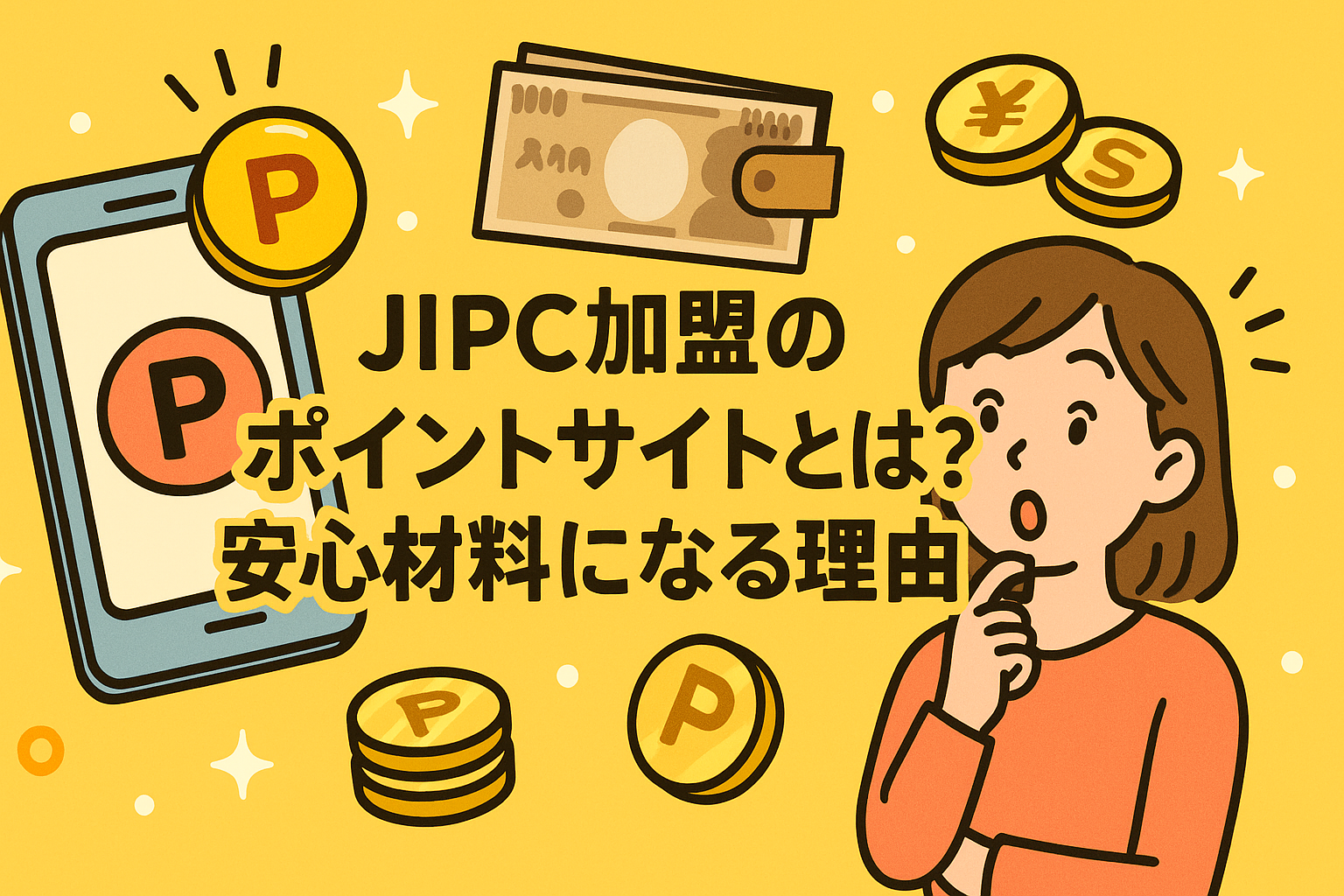 JIPC加盟のポイントサイトとは？安心材料になる理由