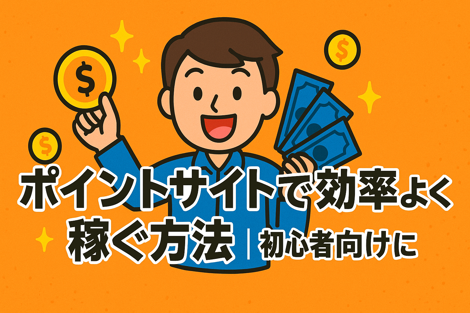 ポイントサイトで効率よく稼ぐ方法｜初心者向けに解説
