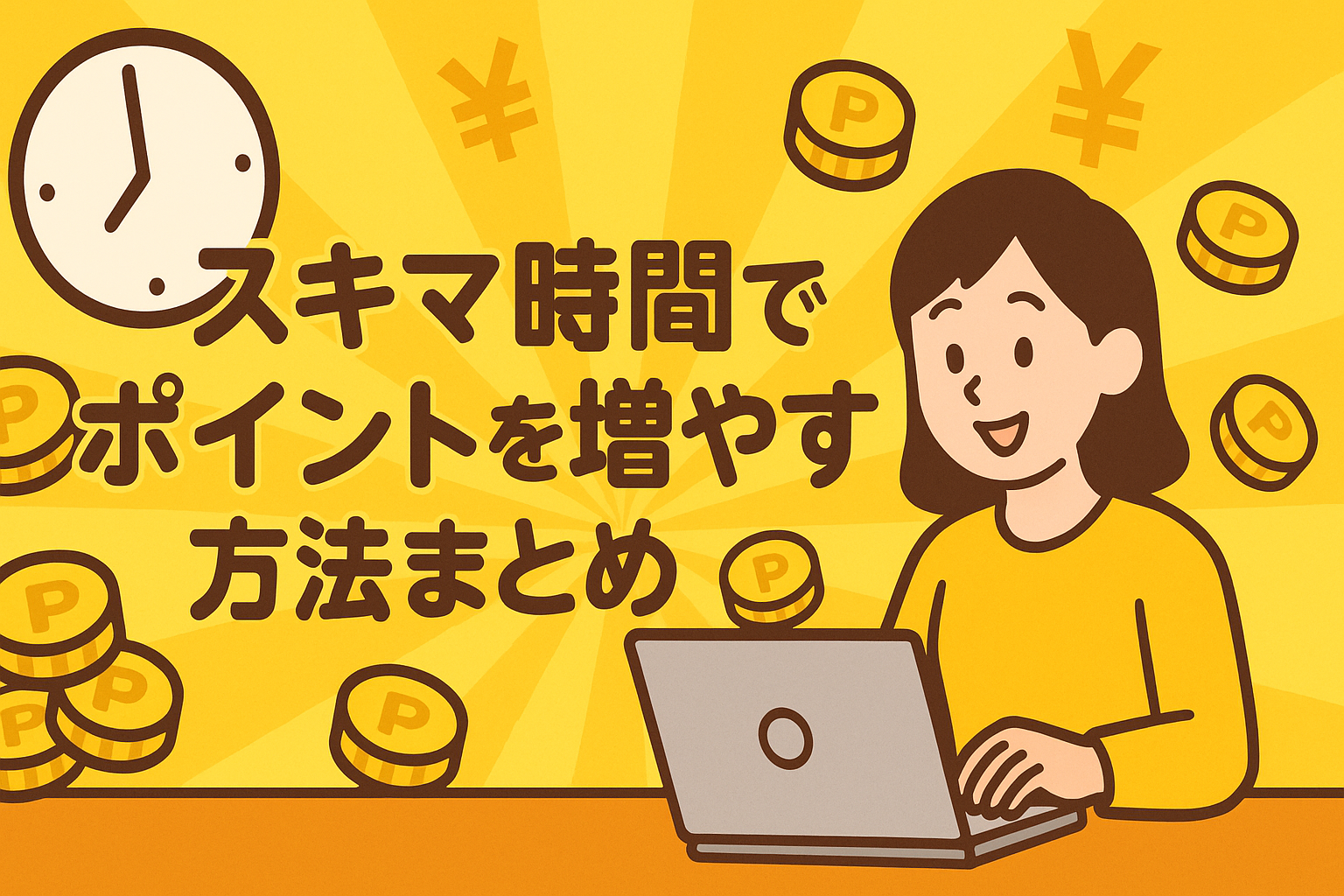 スキマ時間でポイントを増やす方法まとめ