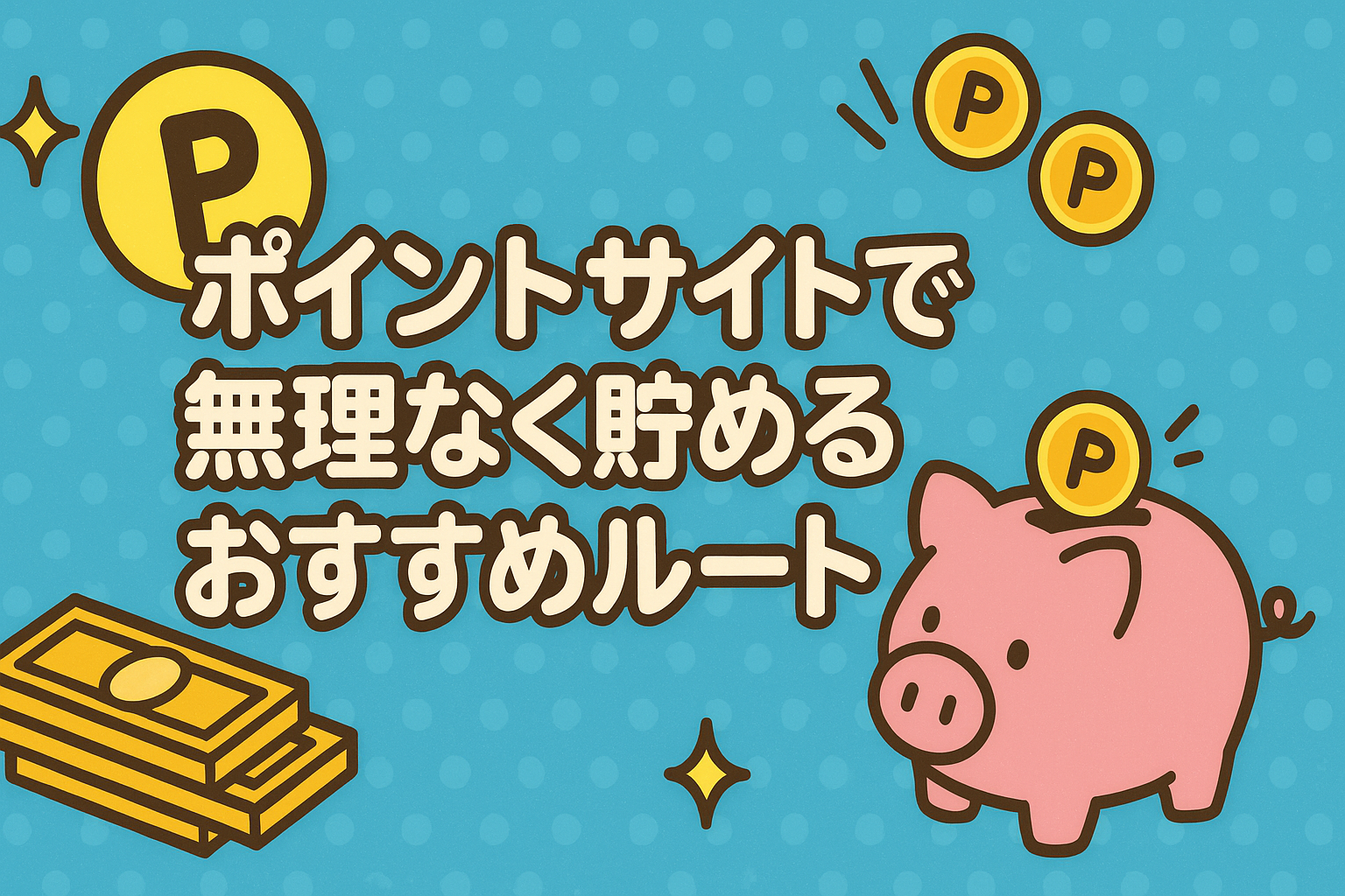 ポイントサイトで無理なく貯めるおすすめルート